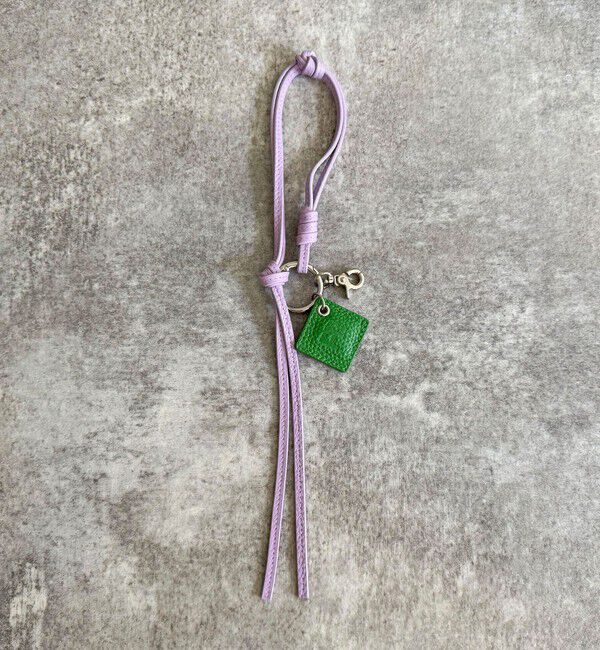 fredy emue「FRロゴ＆タッセルレザーチャーム」|チャーム・キーホルダー|