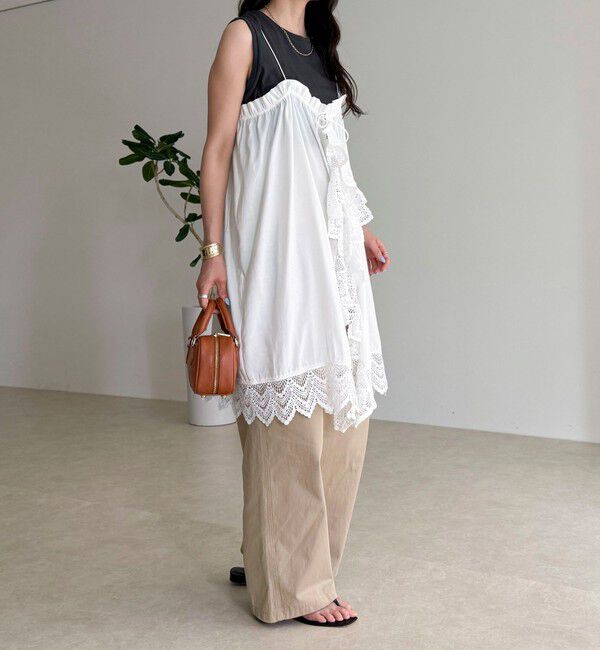 fredy emue「2ＷAYレイヤードキャミワンピース」|ワンピース|