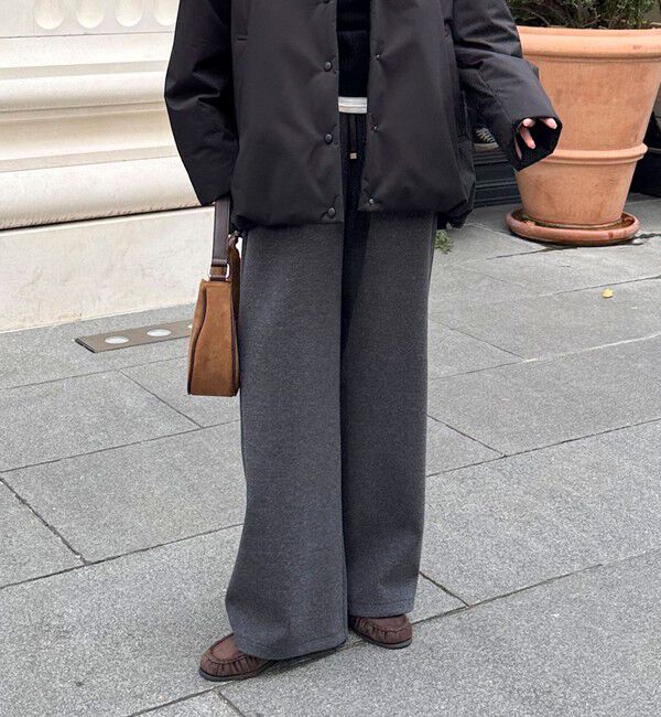 fredy emue「NEEDLE stretch イージーパンツ」|チノ|