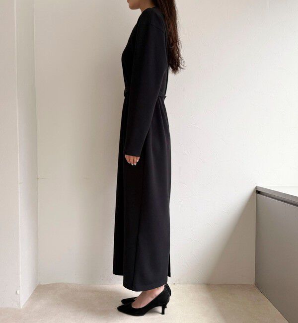 fredy emue「ジョーゼットベルト付きワンピース」|ワンピース|