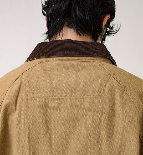 GLOSTER「【ダック地/デニム】衿コール カバーオール」|その他|