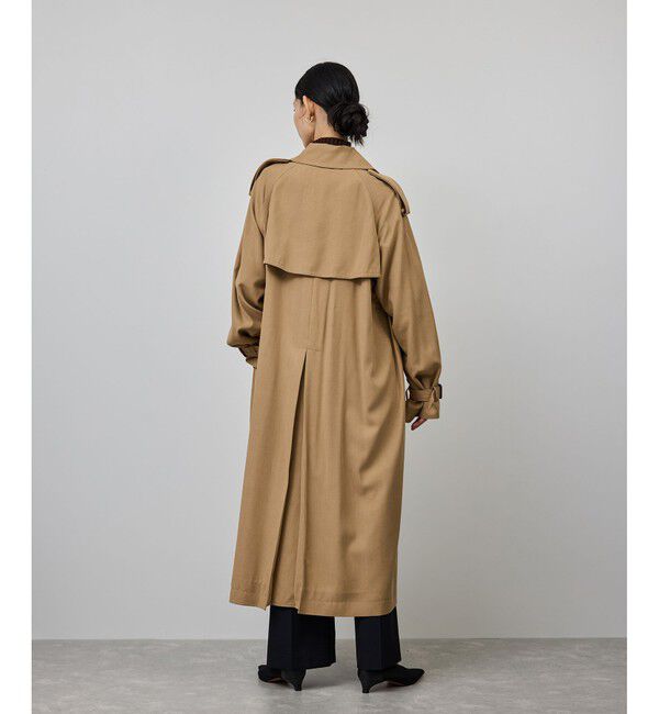 ROPE「MANTECO(マンテコ) テンセルウールトレンチコート」|トレンチコート|