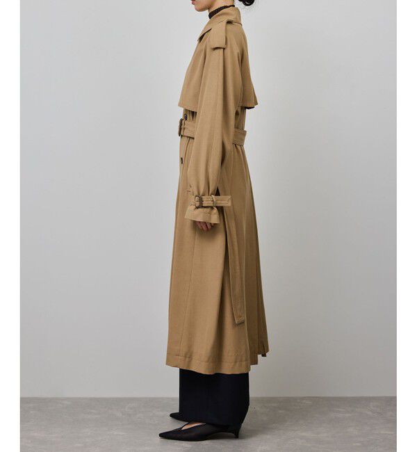 ROPE「MANTECO(マンテコ) テンセルウールトレンチコート」|トレンチコート|