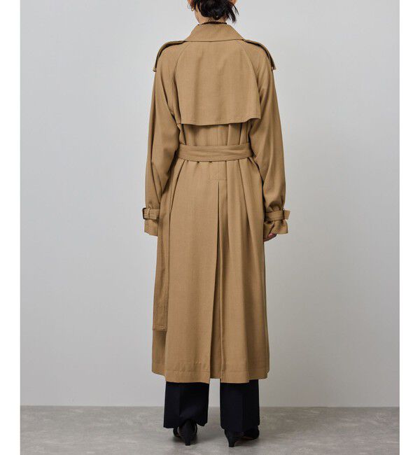 ROPE「MANTECO(マンテコ) テンセルウールトレンチコート」|トレンチコート|