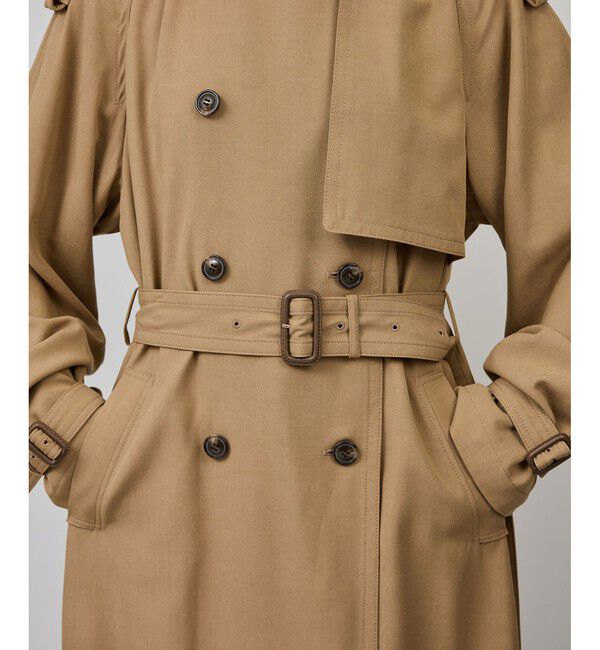 ROPE「MANTECO(マンテコ) テンセルウールトレンチコート」|トレンチコート|