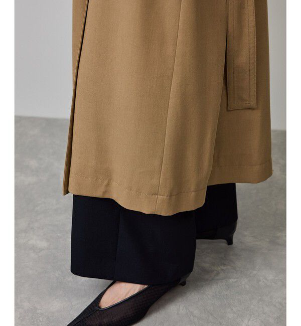 ROPE「MANTECO(マンテコ) テンセルウールトレンチコート」|トレンチコート|