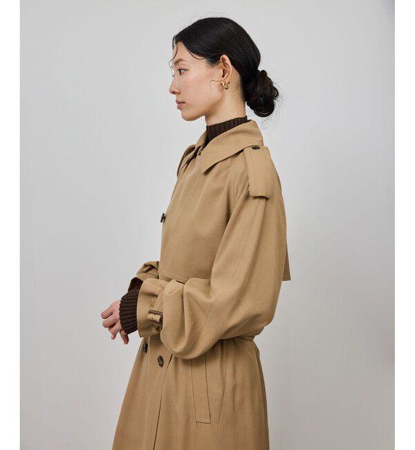 ROPE「MANTECO(マンテコ) テンセルウールトレンチコート」|トレンチコート|