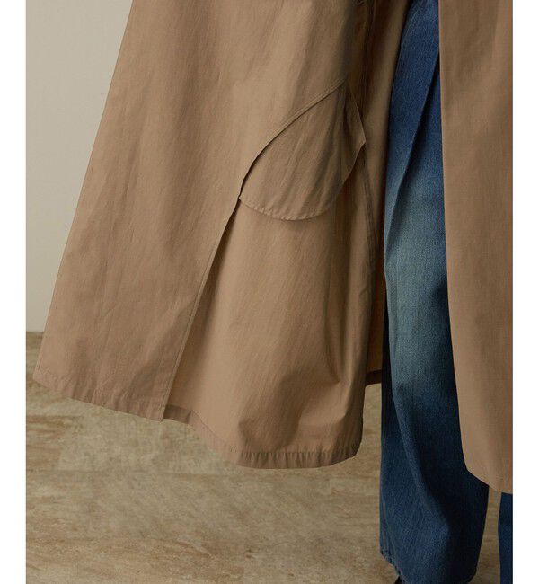 ROPE「MANTECO(マンテコ) テンセルウールトレンチコート」|トレンチコート|