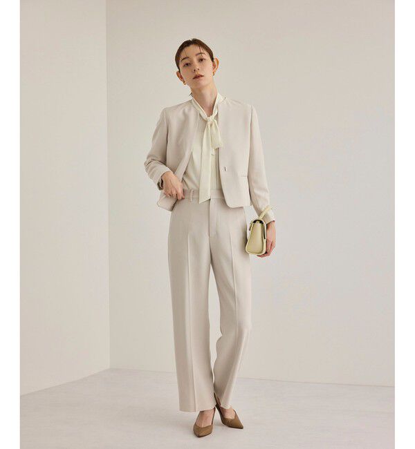 ROPE「【洗える】ボウタイブラウス」|シャツ・ブラウス|