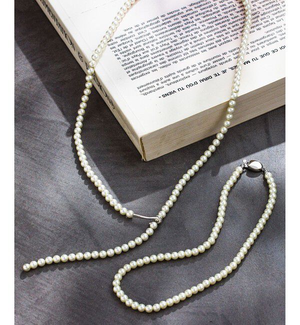 ROPE'「パールショートネックレス」|ネックレス|