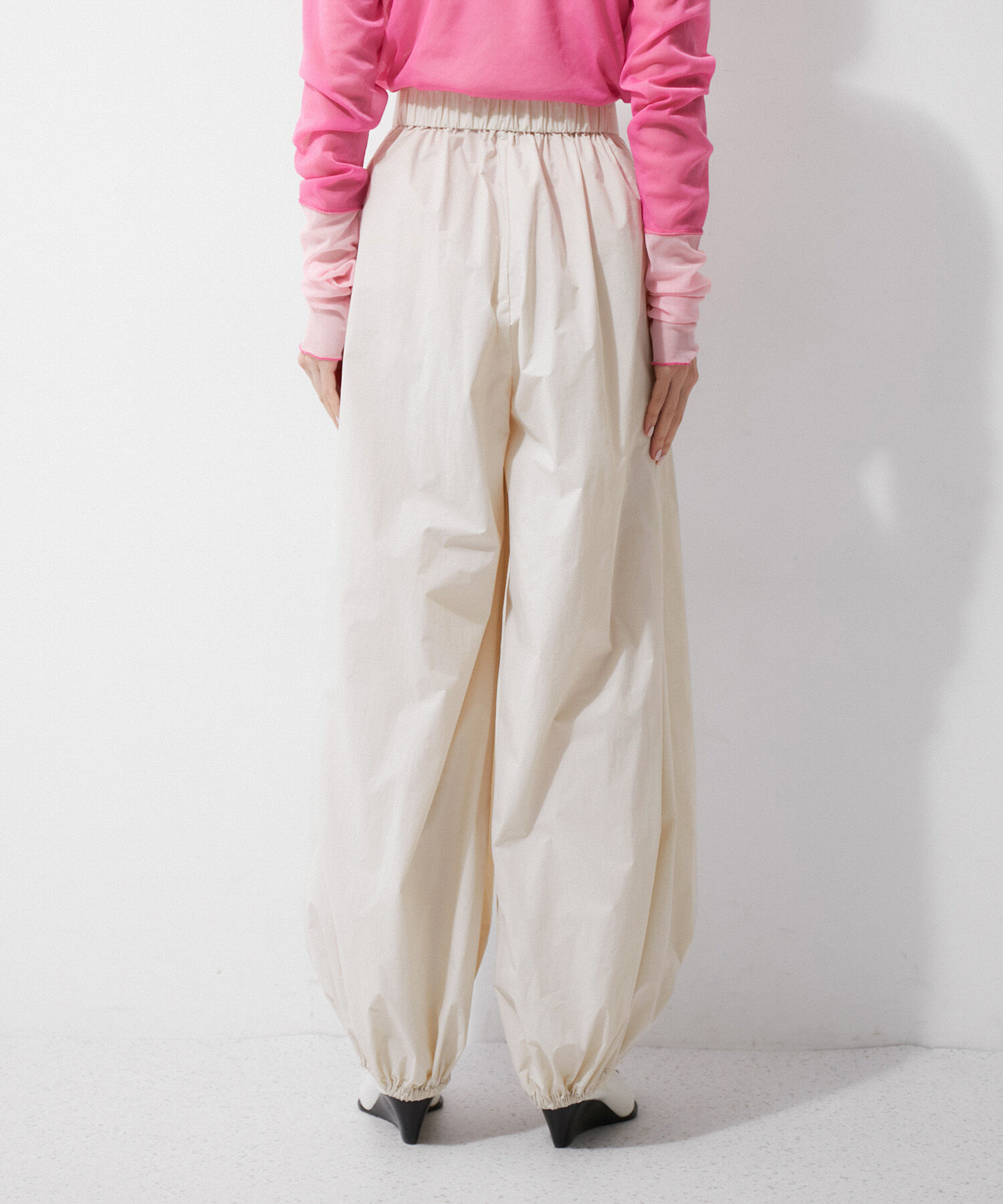 ADAM ET ROPE'「【環境配慮】パラシュートスラックス」|その他|