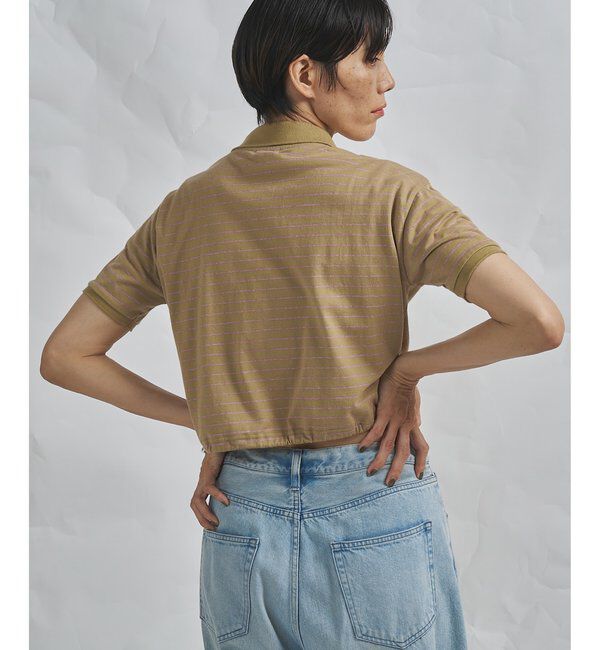 GEMINI「【GEMINI】ボーダーポロカットソー」|Tシャツ・カットソー|