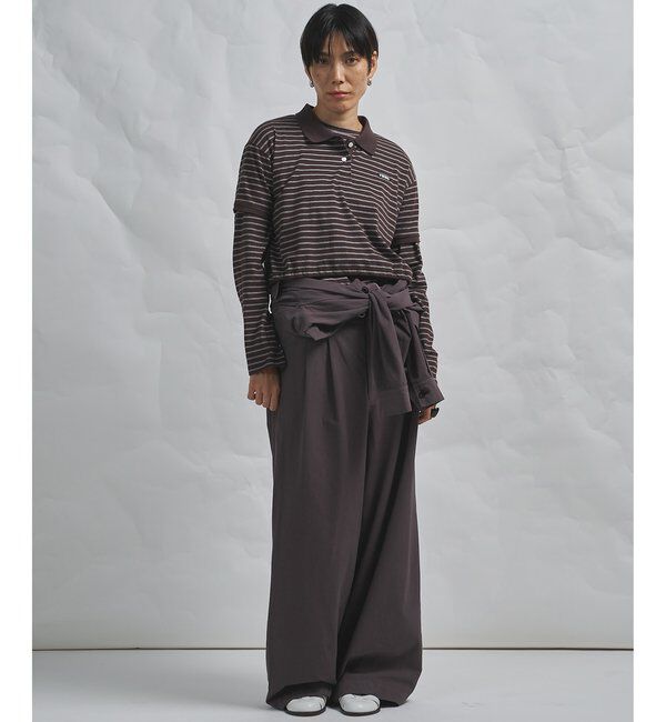 GEMINI「【GEMINI】ボーダーポロカットソー」|Tシャツ・カットソー|