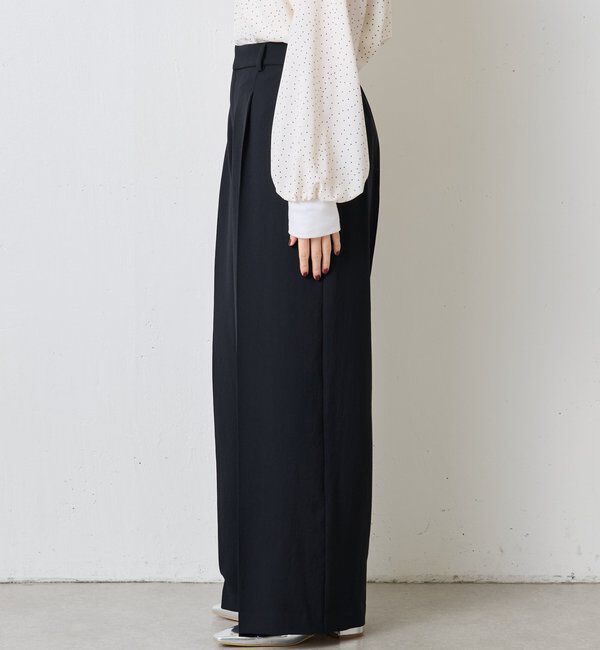  「ジャージワイドパンツ」|チノ|