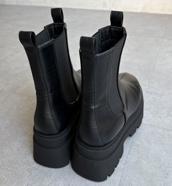  「【WEB限定】サイドゴアショートブーツ」|ショートブーツ|