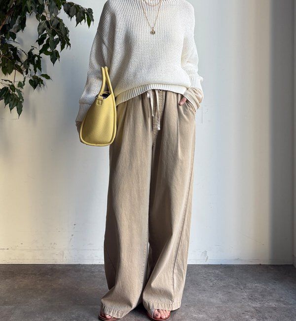  「コットンローゲージプルオーバー」|ニット・セーター|