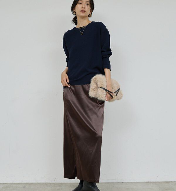  「【新色登場！】バックスリットブラウスT」|シャツ・ブラウス|