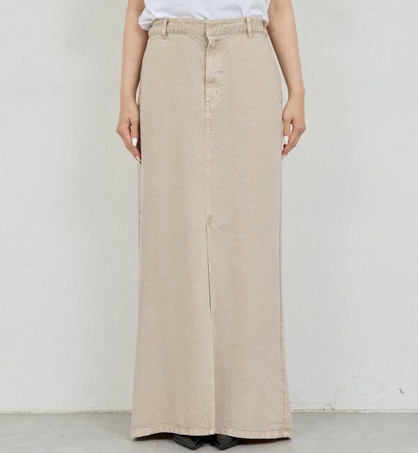  「【セットアップ対応】リヨセルスリットスカート」|スカート|