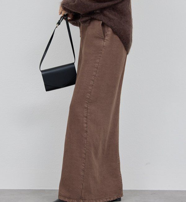  「【セットアップ対応】リヨセルスリットスカート」|スカート|