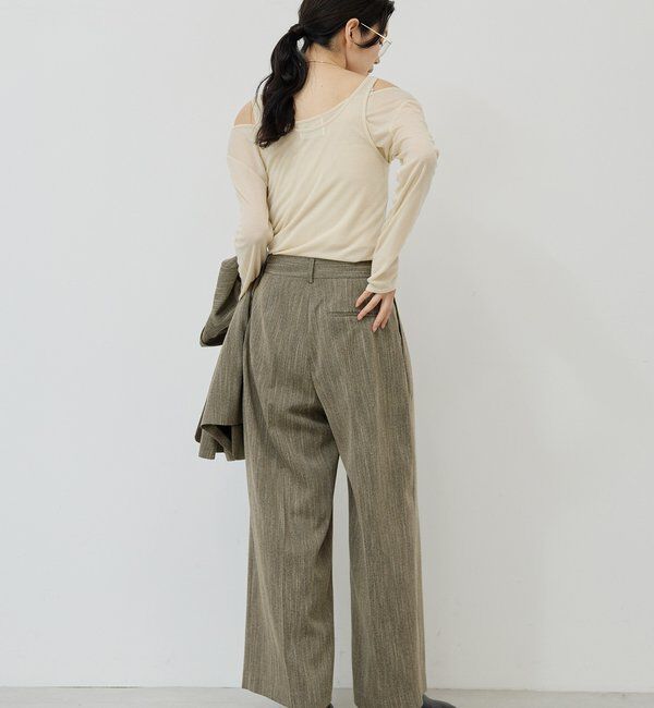  「シアーレイヤードカットソー」|Tシャツ・カットソー|