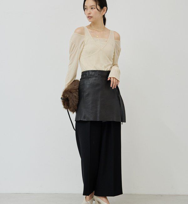  「シアーレイヤードカットソー」|Tシャツ・カットソー|