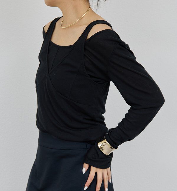  「シアーレイヤードカットソー」|Tシャツ・カットソー|