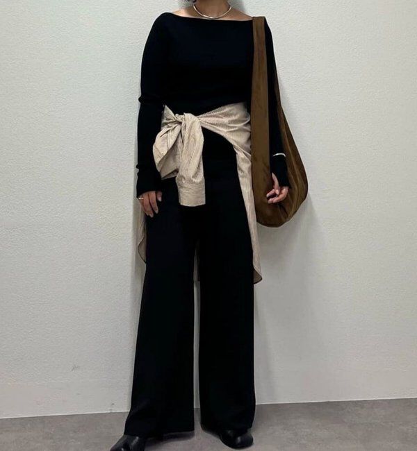  「ボートニットプルオーバー」|ニット・セーター|