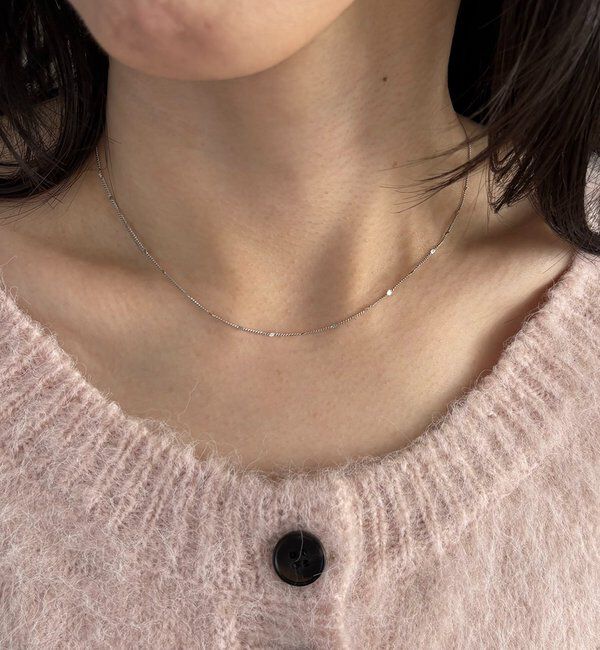  「〈GOLDY/ゴールディ〉ドットチェーンスキンネックレス」|リング|