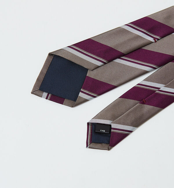 ABAHOUSE「【定番】シルク レジメンタル ネクタイ」|ネクタイ・蝶ネクタイ|