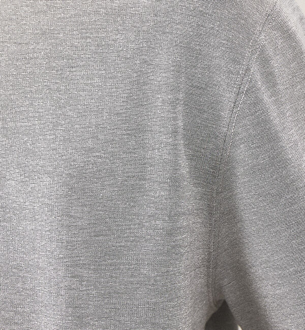 ABAHOUSE「【クルーネック】ポンチ 長袖 Tシャツ」|Tシャツ・カットソー|