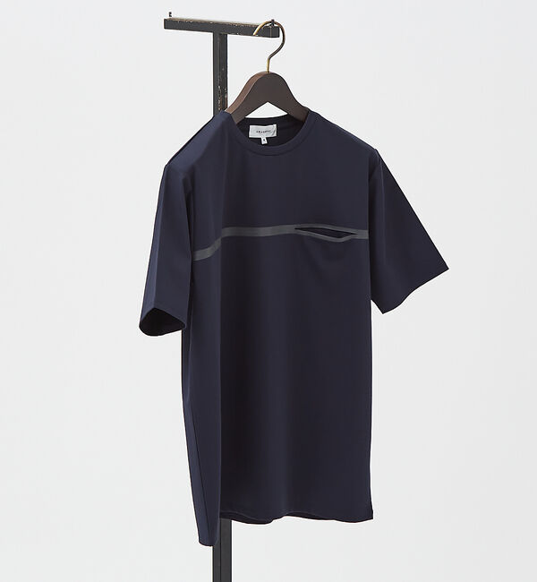 ABAHOUSE「【フロントシーム】 デザイン ポケット Tシャツ」|Tシャツ・カットソー|