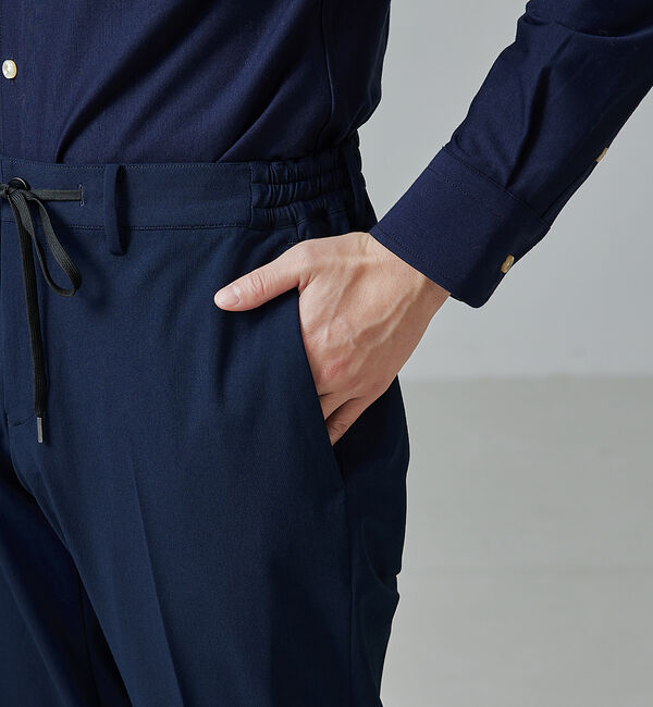 ABAHOUSE「【セットアップ対応/FLEX PANTS】マルチストレッチ イージースラックス」|スラックス|