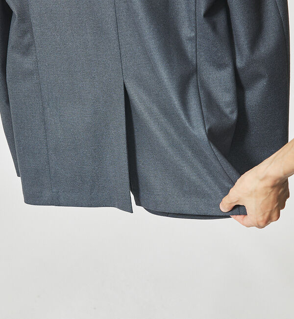 ABAHOUSE「【セットアップ対応/FLEX JACKET】T/R ポンチ ニードルパンチ ジャ」|テーラードジャケット|