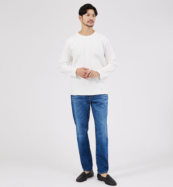 ABAHOUSE「【YANUK】PHILIP2 / スリムフィット テーパード デニム」|デニム|