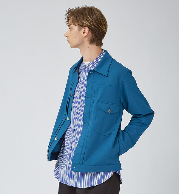 ABAHOUSE「【デニムディテール】ストレッチポンチ トラッカーブルゾン / ポンチGジャン」|その他|