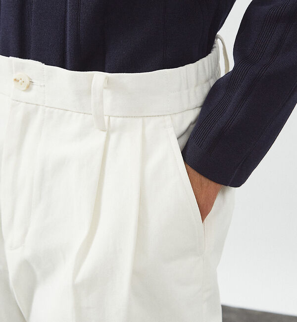 ABAHOUSE「２タック コットントラウザーズ / ワイドパンツ」|その他|