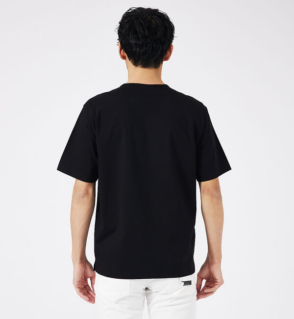 ABAHOUSE「【通年生地使用】シルケット天竺 半袖Tシャツ」|Tシャツ・カットソー|