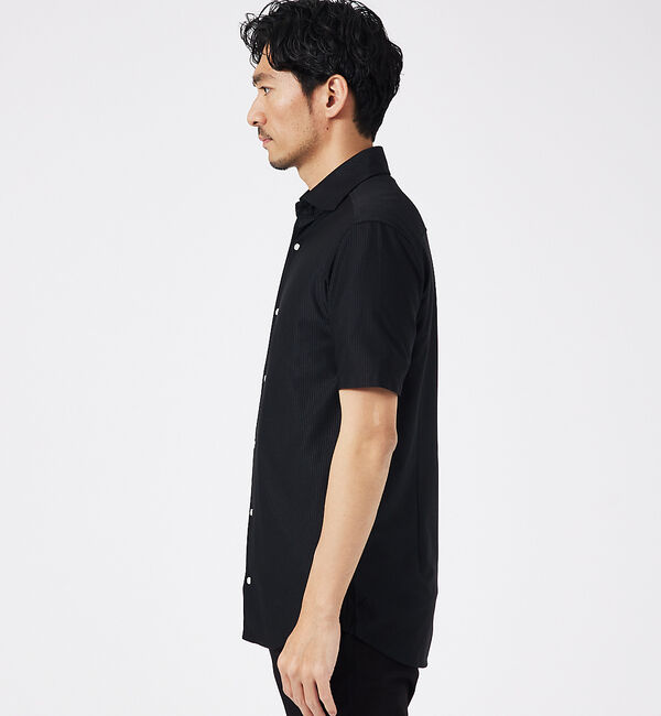 ABAHOUSE「トリコットサッカー 半袖シャツ」|シャツ・ブラウス|