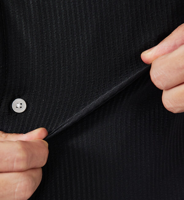 ABAHOUSE「トリコットサッカー 半袖シャツ」|シャツ・ブラウス|