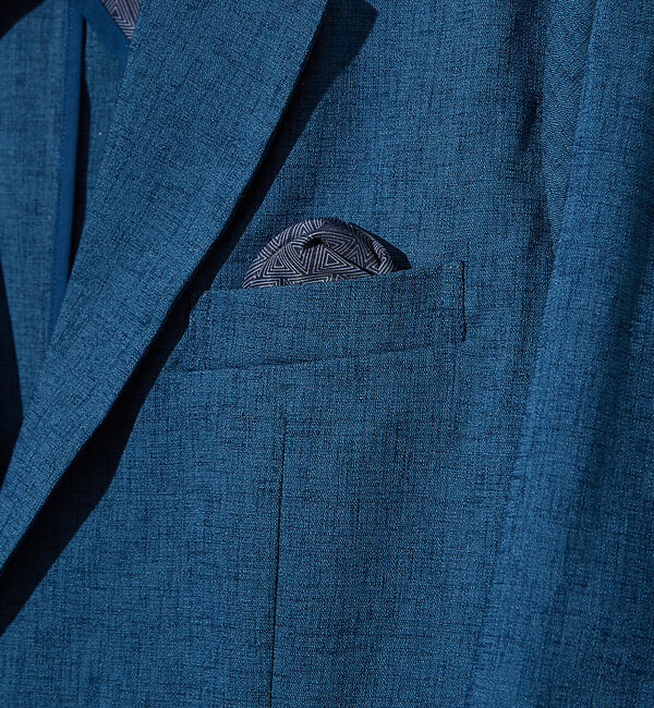 ABAHOUSE「【セットアップ対応】吸水速乾 リネンライク  ジャケット / サマージャケット」|テーラードジャケット|