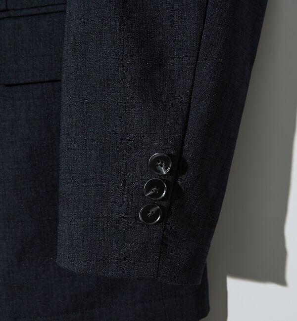 ABAHOUSE「【セットアップ対応】吸水速乾 リネンライク  ジャケット / サマージャケット」|テーラードジャケット|