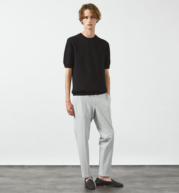 ABAHOUSE「フルニードル メッシュニットTシャツ」|Tシャツ・カットソー|