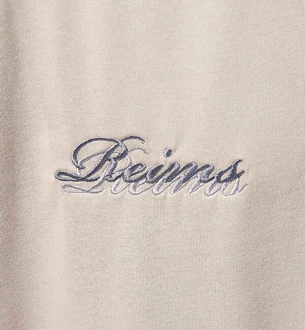 ABAHOUSE「レタリングステッチ刺繍　半袖Tシャツ」|Tシャツ・カットソー|