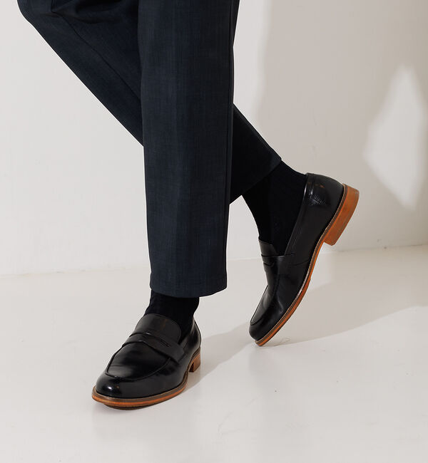 alfredoBANNISTER「【SHOO IN SHOE】定番 コインローファー/ビジネスシューズ」|ローファー|