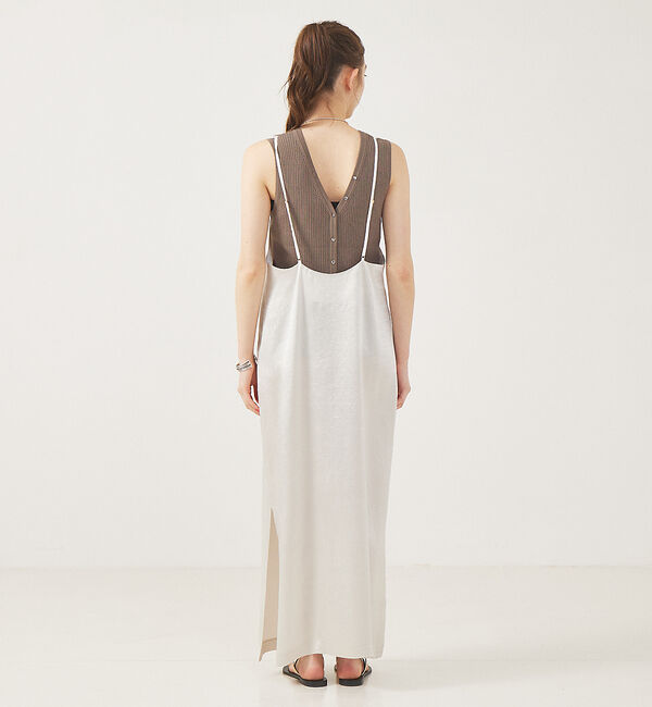 Rouge vif「アセテートキャミワンピース」|ワンピース|