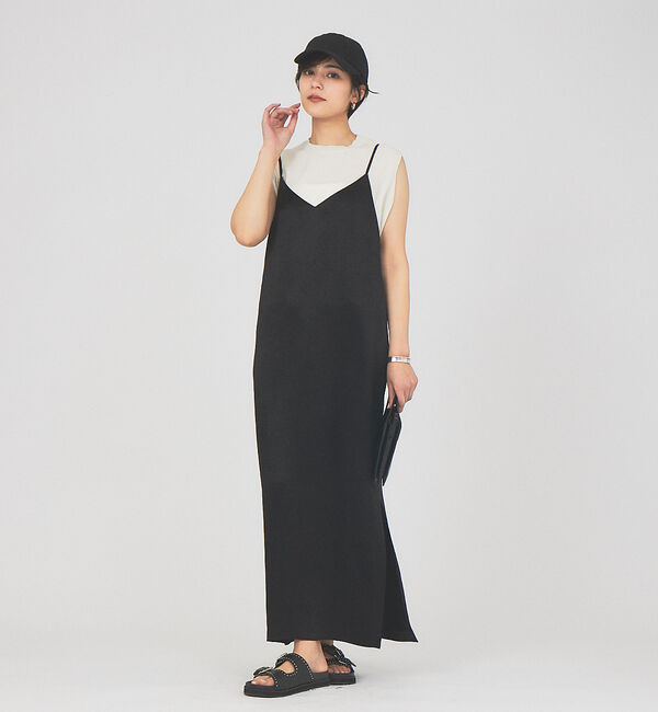 Rouge vif「アセテートキャミワンピース」|ワンピース|