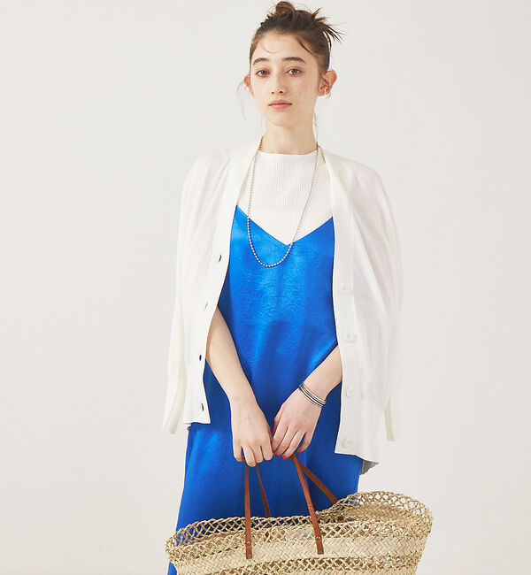 Rouge vif「アセテートキャミワンピース」|ワンピース|