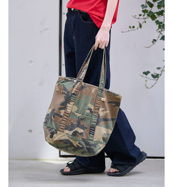 Rouge vif「【MASTER & CO】チノトートバッグ / 日本製 / レオパード / 迷彩」|トートバッグ|その他2