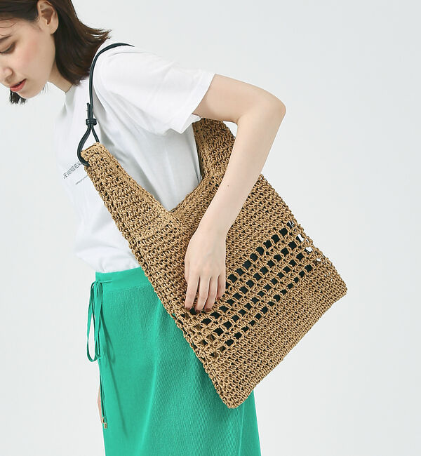 LOWELL things「●SOEUR/ペーパーマルシェ２WAYトートBAG」|トートバッグ|