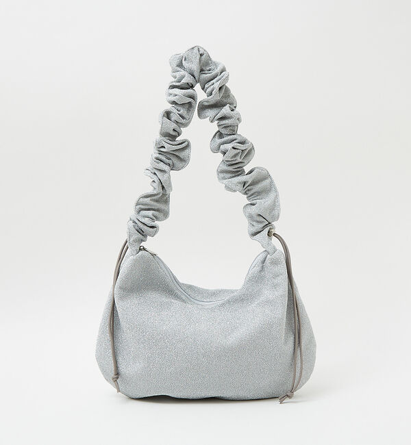 LOWELL things「●SOEUR/ラメニットフリルショルダー」|ショルダー・メッセンジャー|